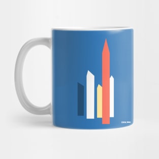 luis barragan satellite towers mexican architecture Mug